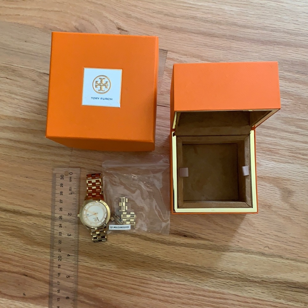 Tory Burch gold watch